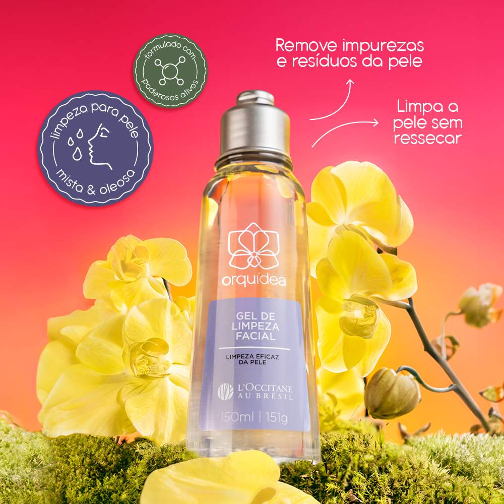 Gel de Limpeza Facial Orqu&iacute;dea 150ml, ,  large image number 1
